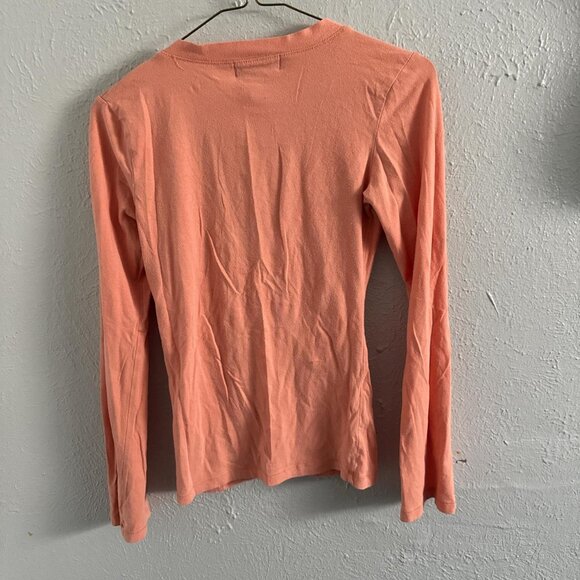 Coral Y2K Long Sleeve Top - Picture 3 of 3